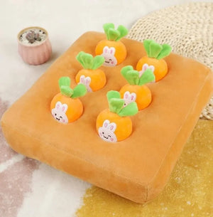 Snuffle & Forage Fun - Garden Fresh Puzzle Toys! 🥕🍎🥦 Choose Your Pup's Favorite "Harvest" - Available in Multiple Fruit &amp; Vegetable Variants!