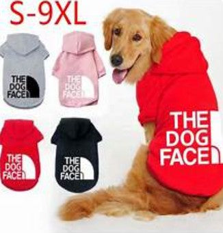 Winter Dog Hoodie - The Dog Face | Trending Winter Hoodie for Dogs