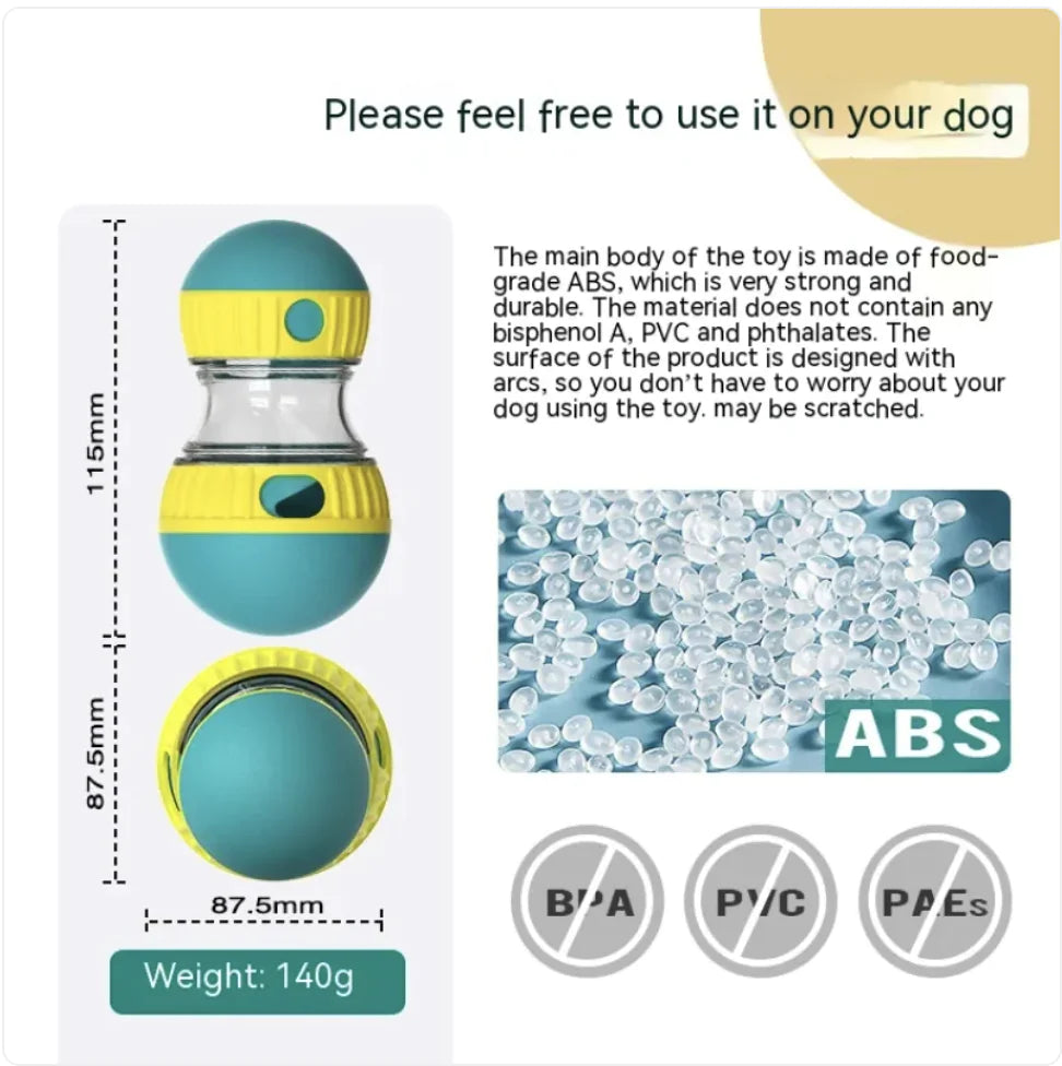 Interactive Food/Treat Dispensing Dog Toy Puzzle