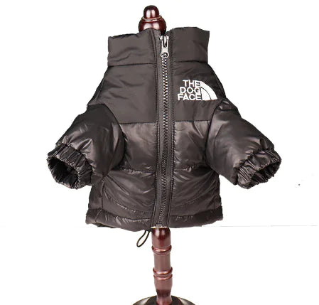 The Dog Face Fashion Warm Raincoat Dog Pet Padded Jacket |Puffer Jacket